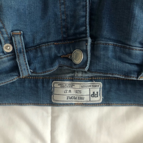 free people mis rise skinny jean - Picture 2 of 3